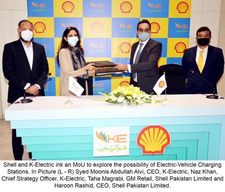 Shell, KE to set up EV charging stations