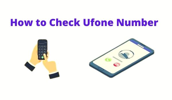 how to check ufone number