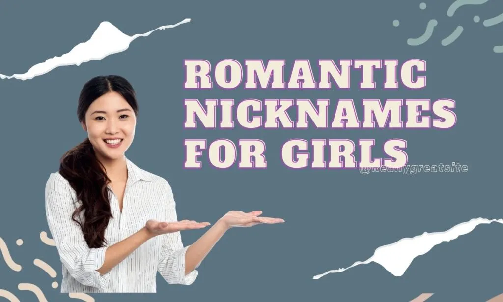 romantic nicknames for girls