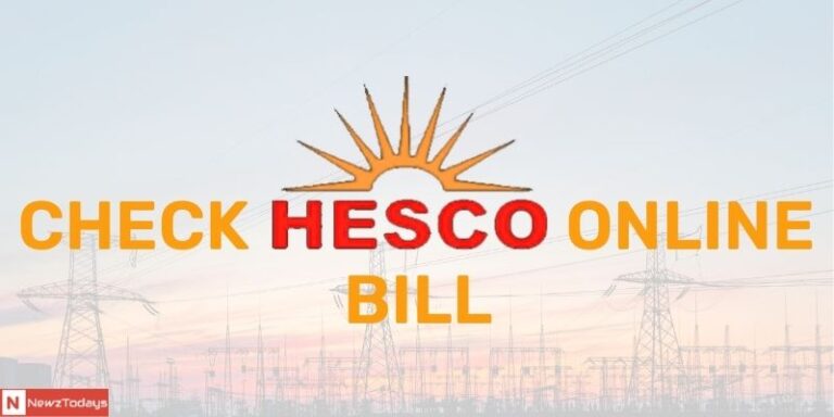 Check HESCO Online Bill 2022