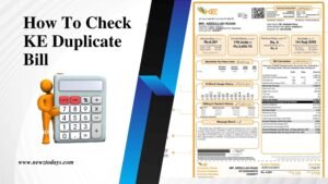 ke duplicate bill