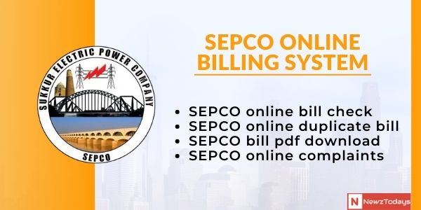 SEPCO Online Billing System