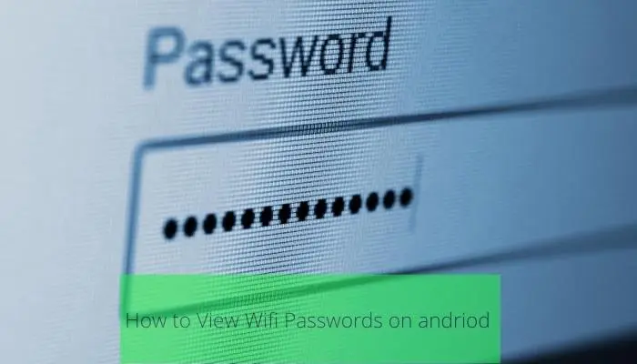 How to View Saved Passwords on Android