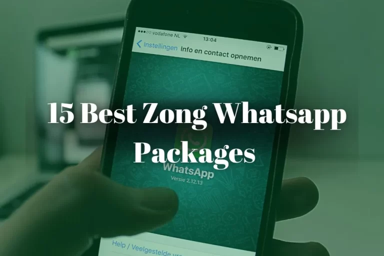 15 Best Zong WhatsApp Packages That You’ll Thanks Us For/(2022)