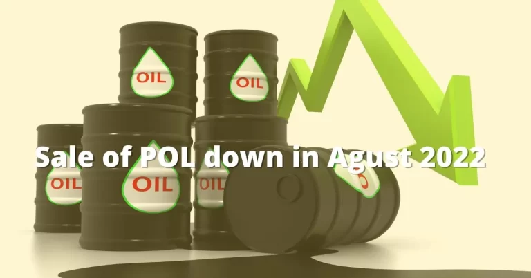 OMCs face a decline in the sale of Petroleum Products in August 2022