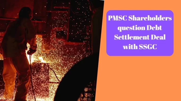 PSMC shareholders question debt settlement deal with SSGC against land