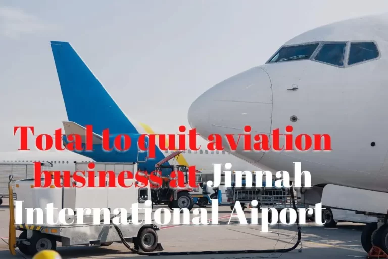 Total decides to quit the aviation business at Jinnah International Aiport