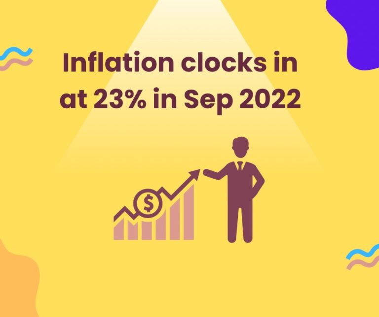 CPI inflation in Sep clocked in at 23.2%   