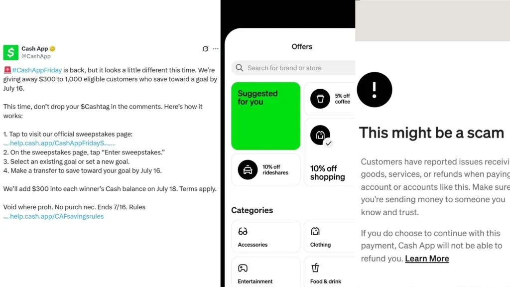 cash app official rules