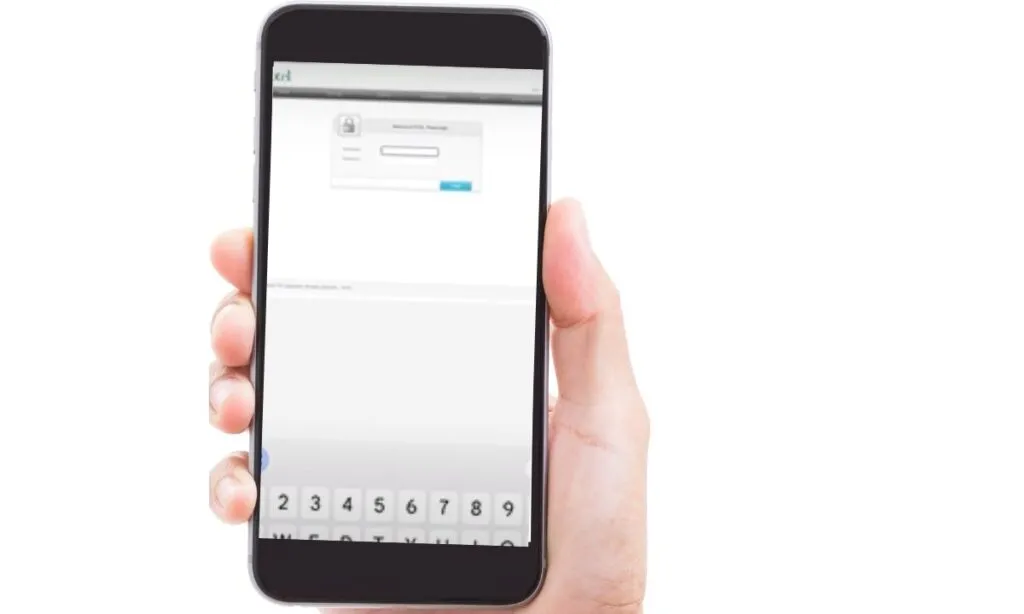 PTCL wifi password on mobile