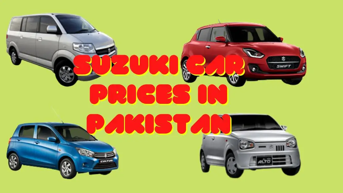 suzuki car prices in Pakistan