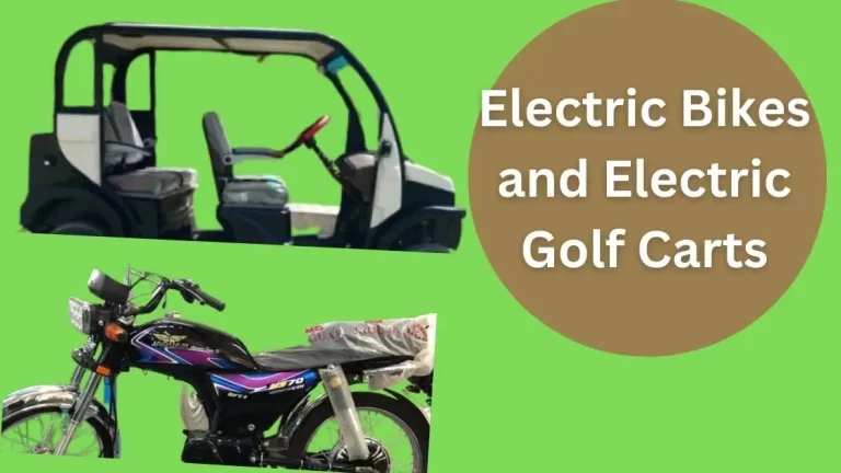 Electric golf carts and electric bikes in Punjab are on the cards