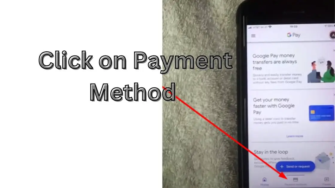 click on payment method