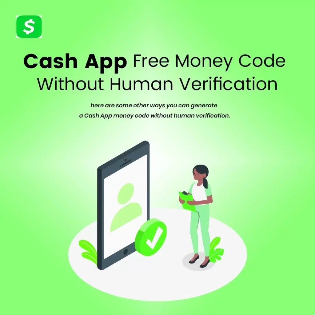 cash app free money code without human verification