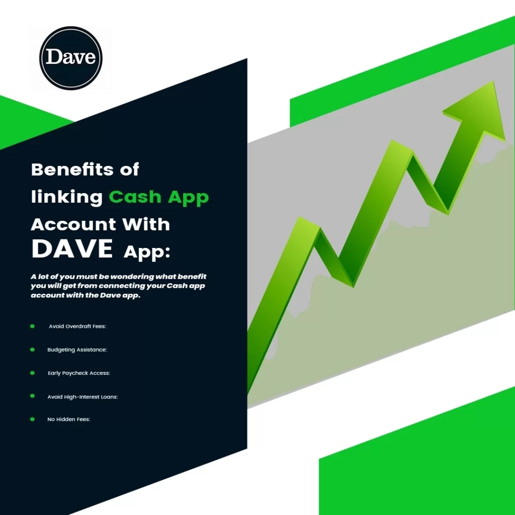 benefits of linking cash app account with dave app