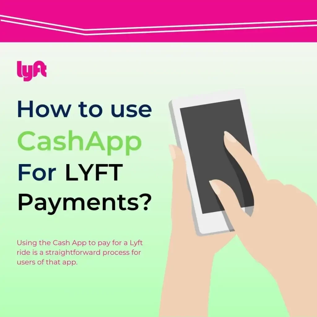 how to use cash app for lyft payments