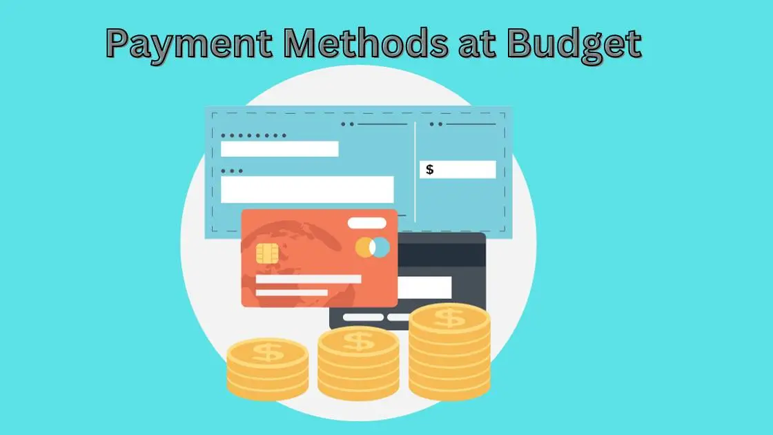 payment methods at budget