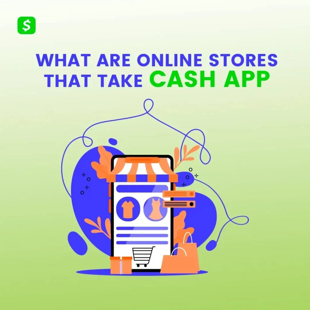 what are online stores that take cash app