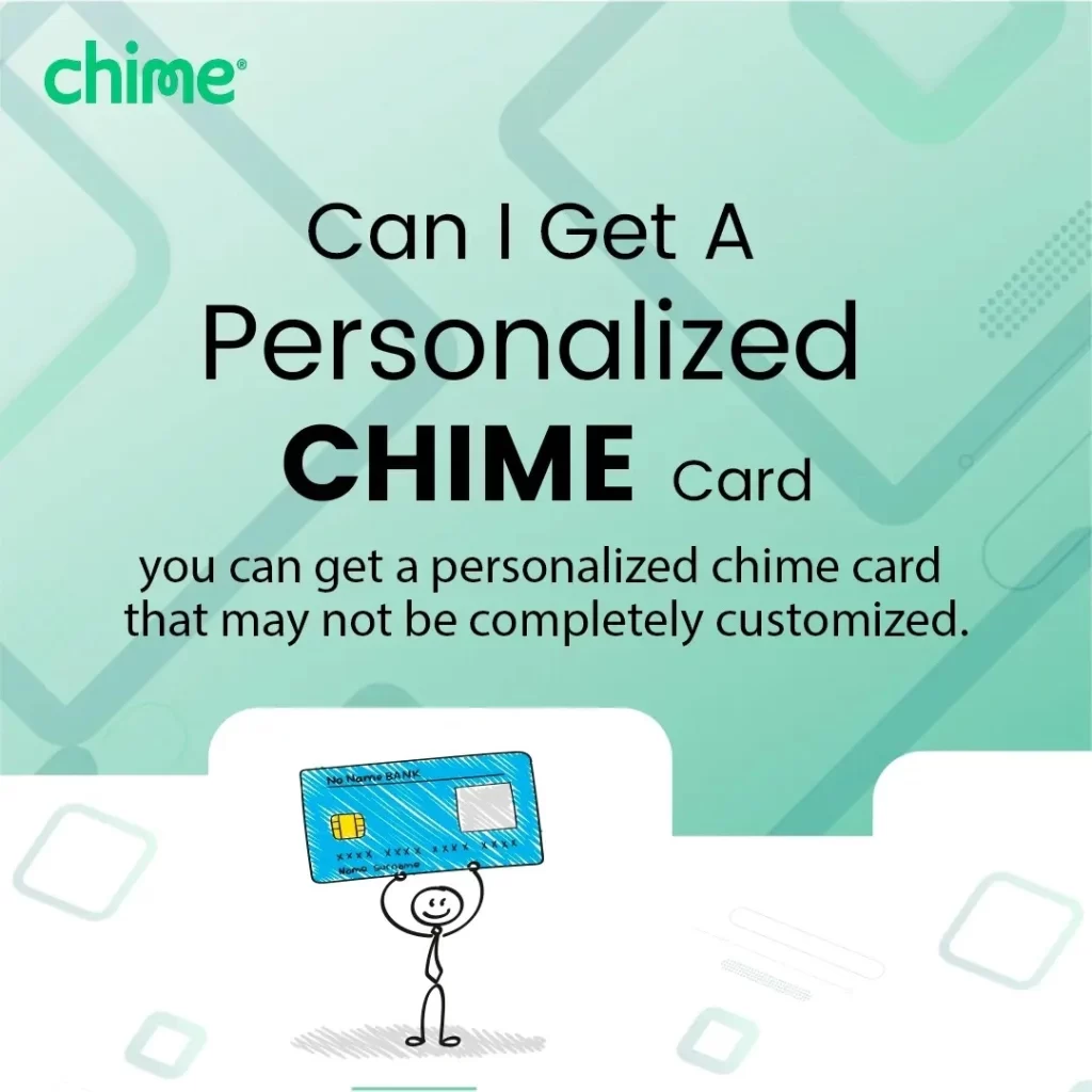 can i get a personalized chime card
