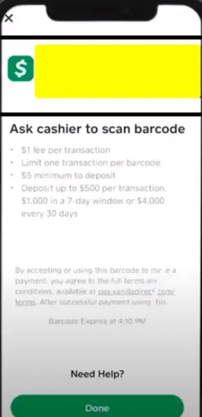 cash app barcode