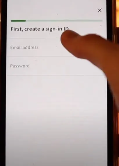 create a sign in ID on Dave App