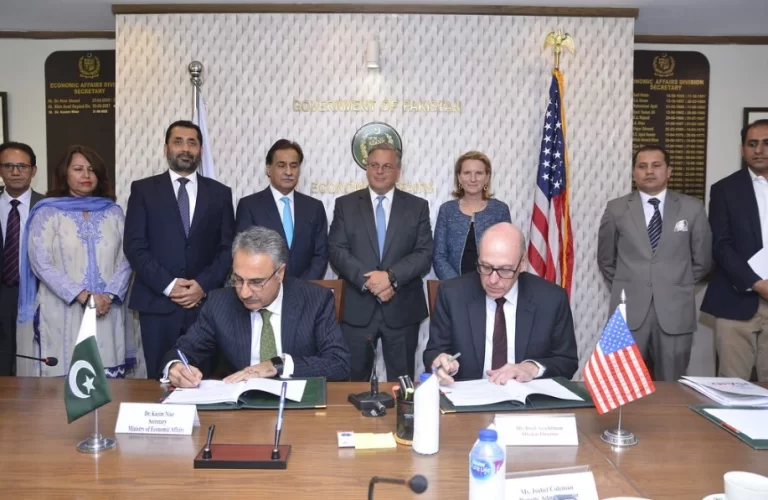 Pakistan and US Five-year Bilateral Assistance Agreement Signed