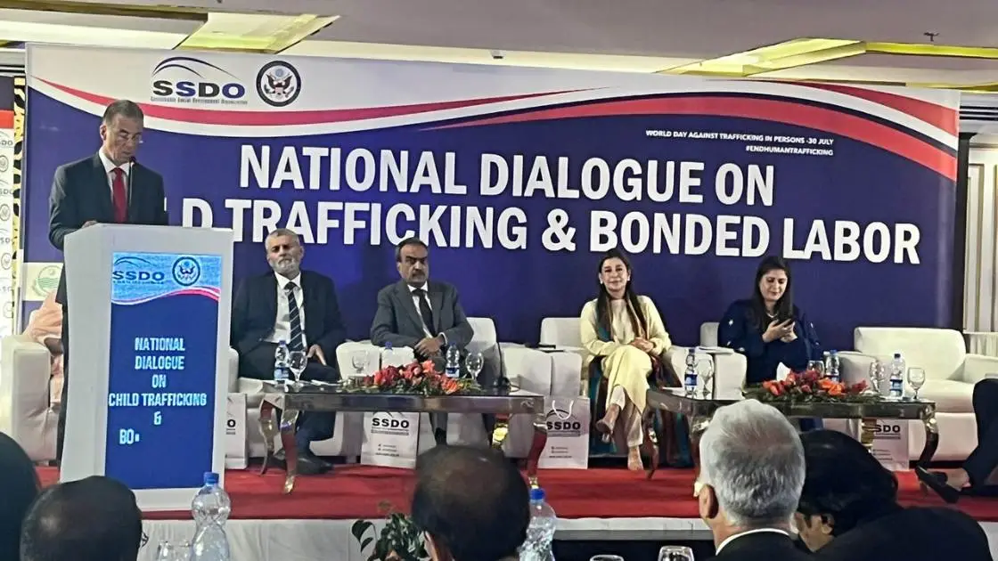 national dialogue to combat child trafficking