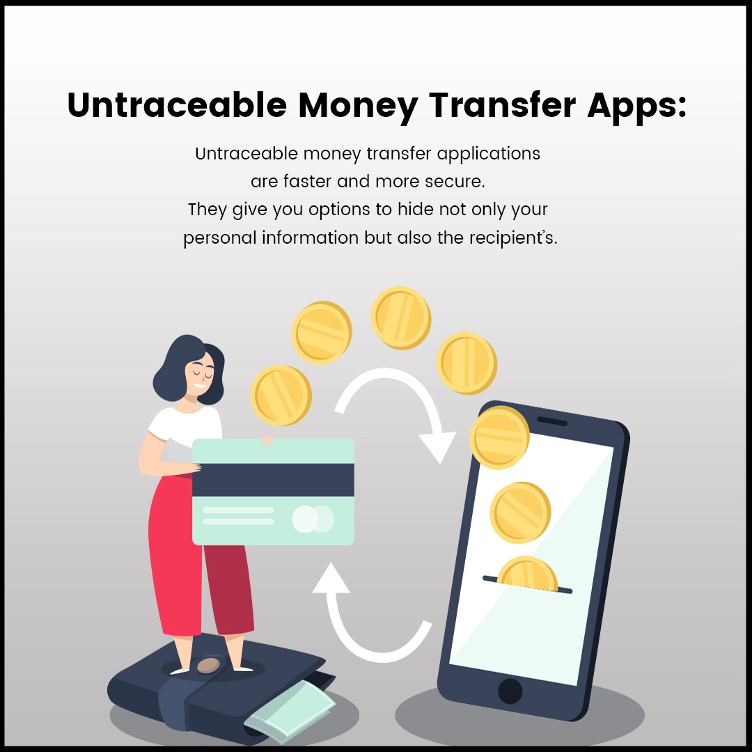 Untraceable Money Transfer Apps