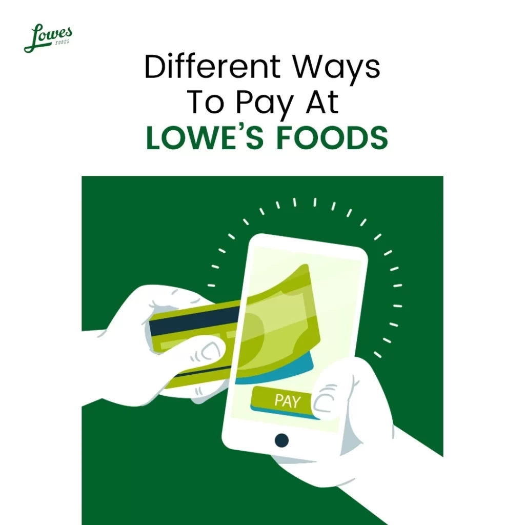 Pay at Lowes foods with apple pay 
