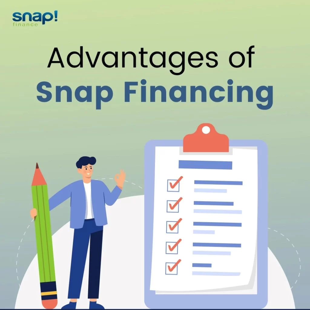 advantages of snap financing