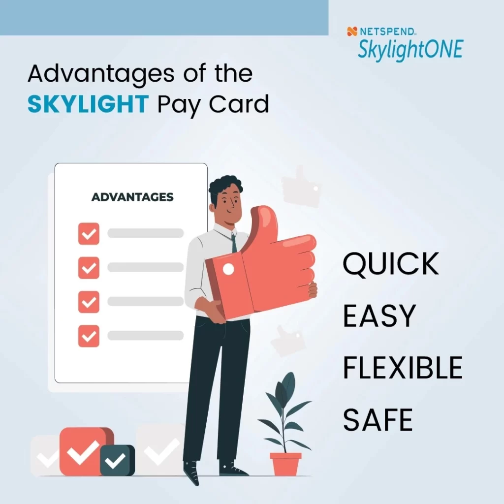 advantages of the skylight paycard