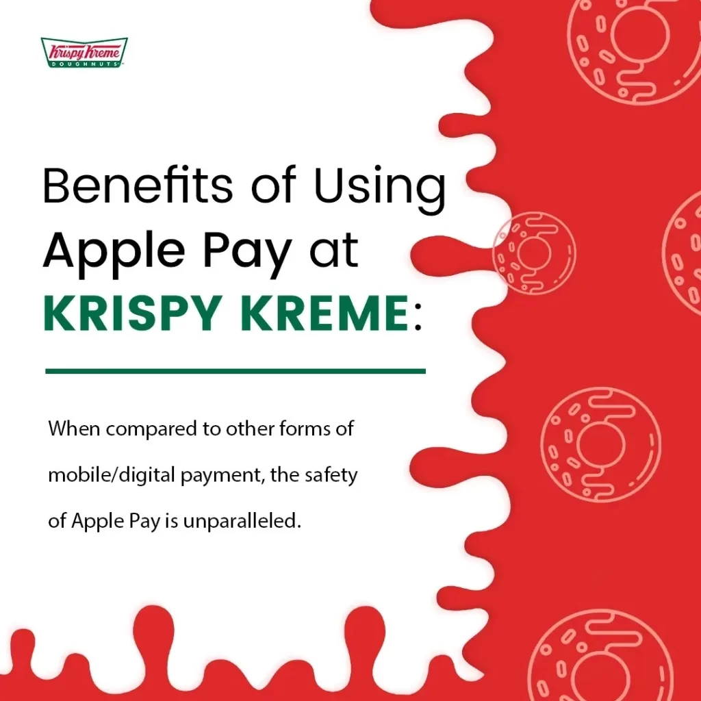 benefits of using apple pay at Kreme