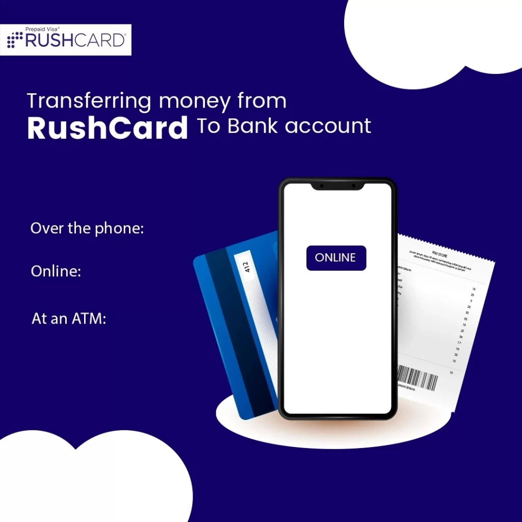 transferring money from rushcard to bank account