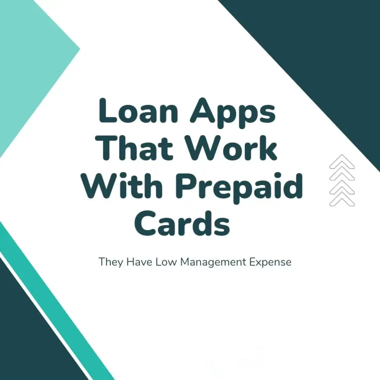Loan Apps That Work With Prepaid Cards