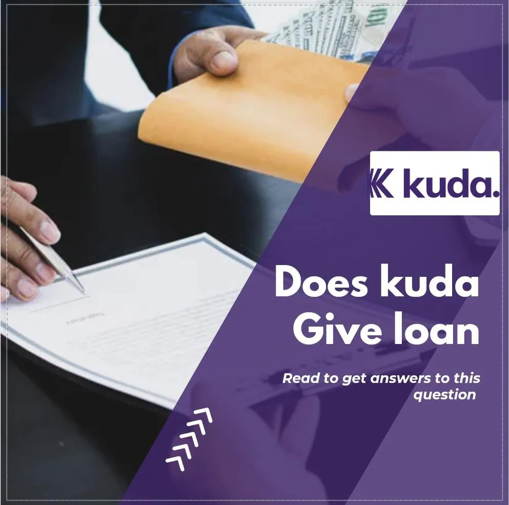 does kuda give loans