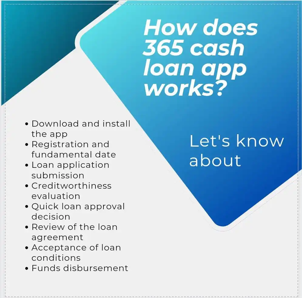 how does 365 cash loan app work