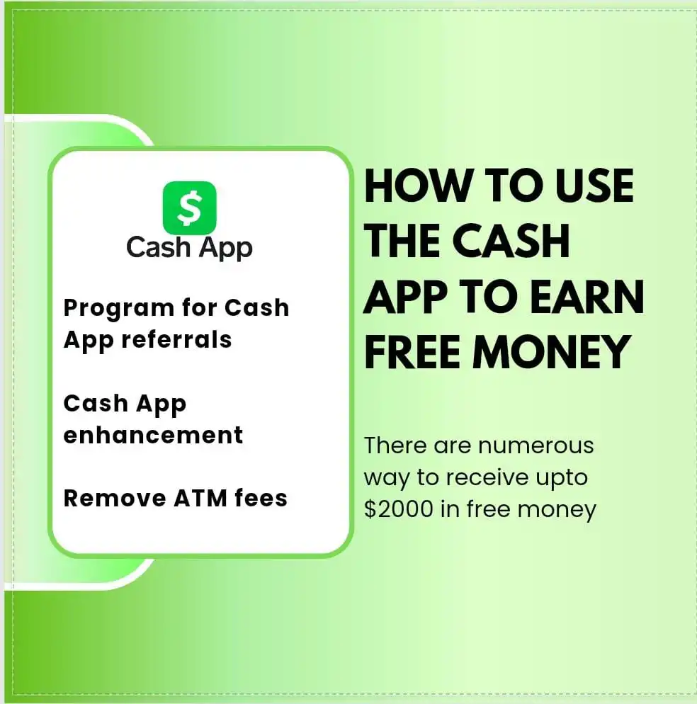how to use cash app to earn free money