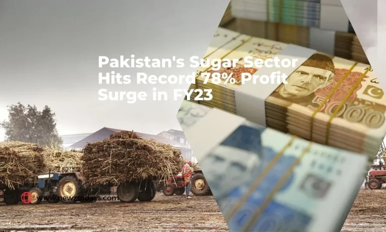 Pakistan’s Sugar Sector Hits Record 78% Profit Surge in FY23
