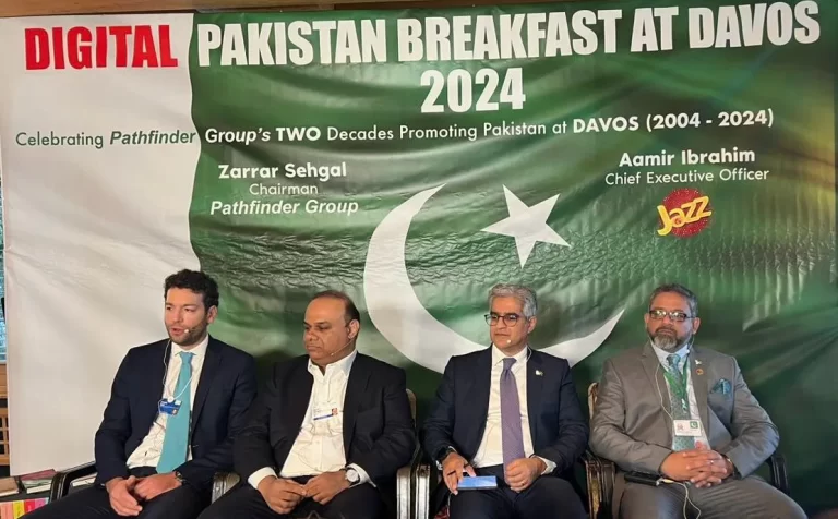 Jazz Hosts Pakistan Breakfast at Davos 2024