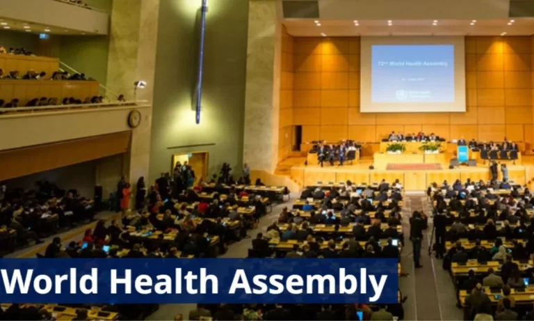 World Health Assembly in Geneva