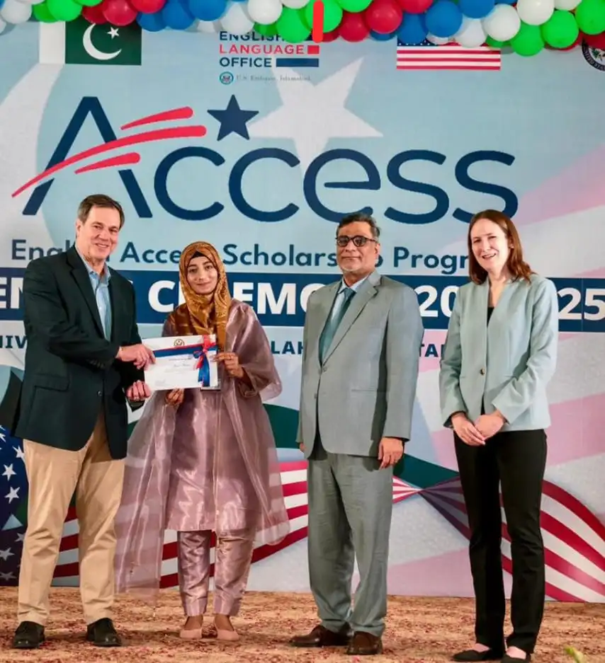 U.S.-Funded English Access Program Opens Doors to New Opportunities for Youth in Multan