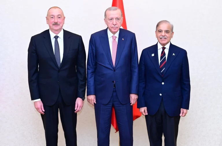 Inaugural Pakistan-Turkiye-Azerbaijan Trilateral Summit Held at SCO in Astana