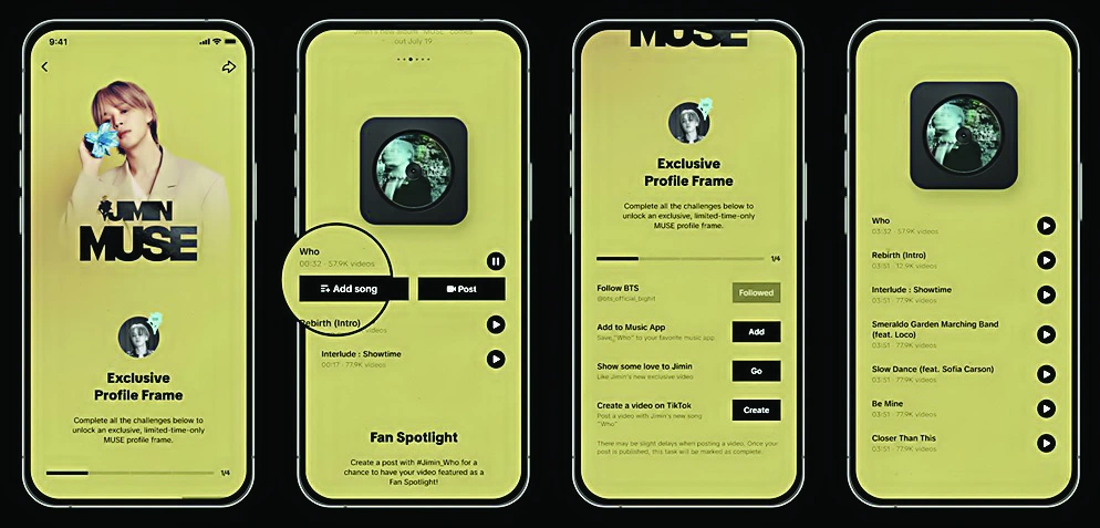 TikTok celebrates release of Jimin of BTS' second solo album, MUSE
