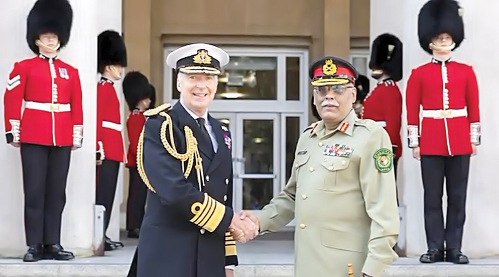 Pakistani General Meets UK Chiefs to Boost Defence Ties