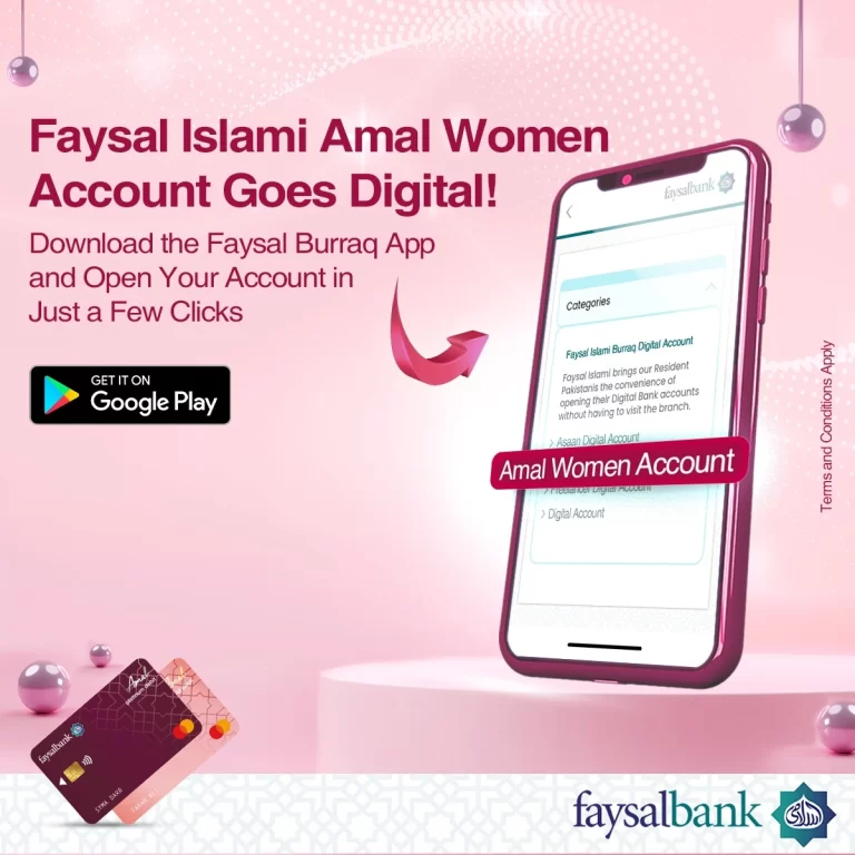 Driving Financial Inclusion: Faysal Bank's Amal Women's Account Now Digital