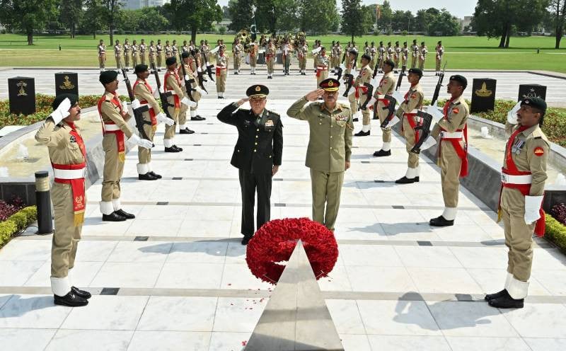 Chinese General Visits GHQ, meet to army chif asim munir