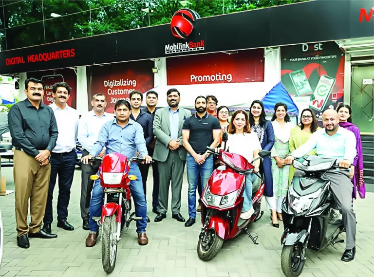 Mobilink Bank introduces affordable E-bike loans for a greener future