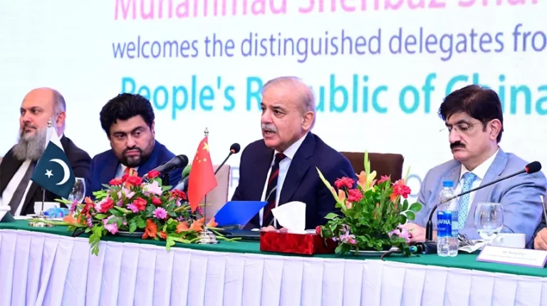 PM Shehbaz Sharif Urges Strengthening Pak-China Ties Across Key Sectors