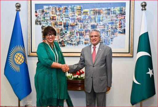 Deputy Prime Minister Meets Commonwealth Secretary-General