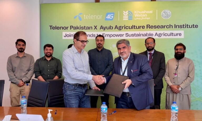 Telenor Pakistan and AARI Collaborate to Digitally Modernize Punjab Agriculture